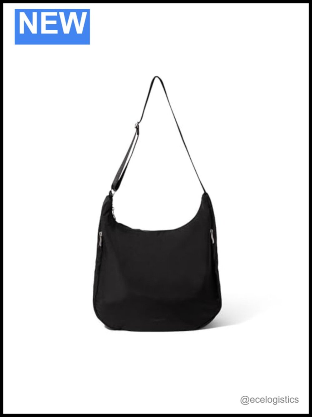 Lightweight Nylon Hobo Crossbody Bag RFID Travel Purse